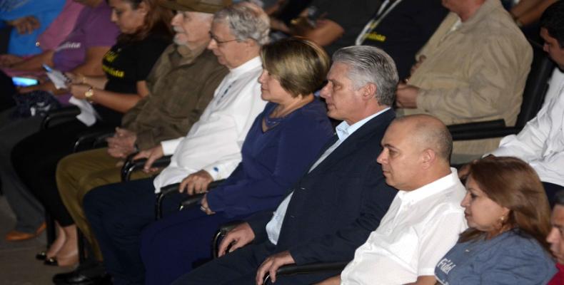 Presidió Díaz-Canel homenaje a Fidel Castro en la Universidad de La Habana