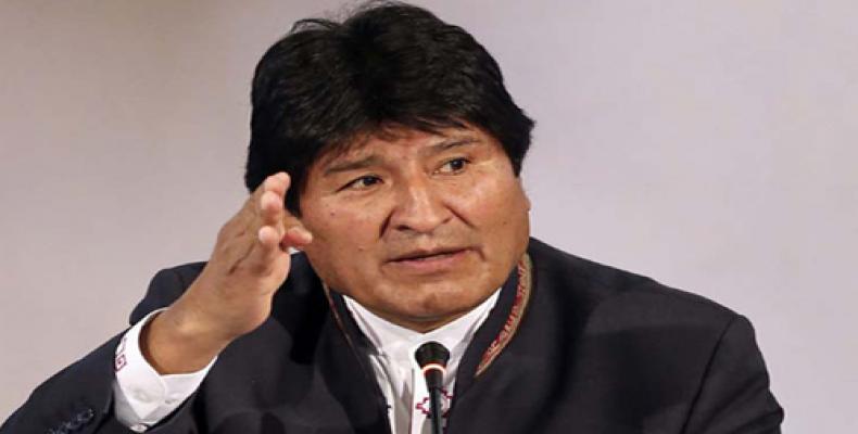 Pide Evo Morales formación de una misión internacional que garantice elecciones transparentes en Bolivia