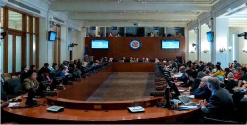 Contundente derrota de EE.UU: y Almagro en OEA al aprobarse resolución del CARICOM sobre Bolivia