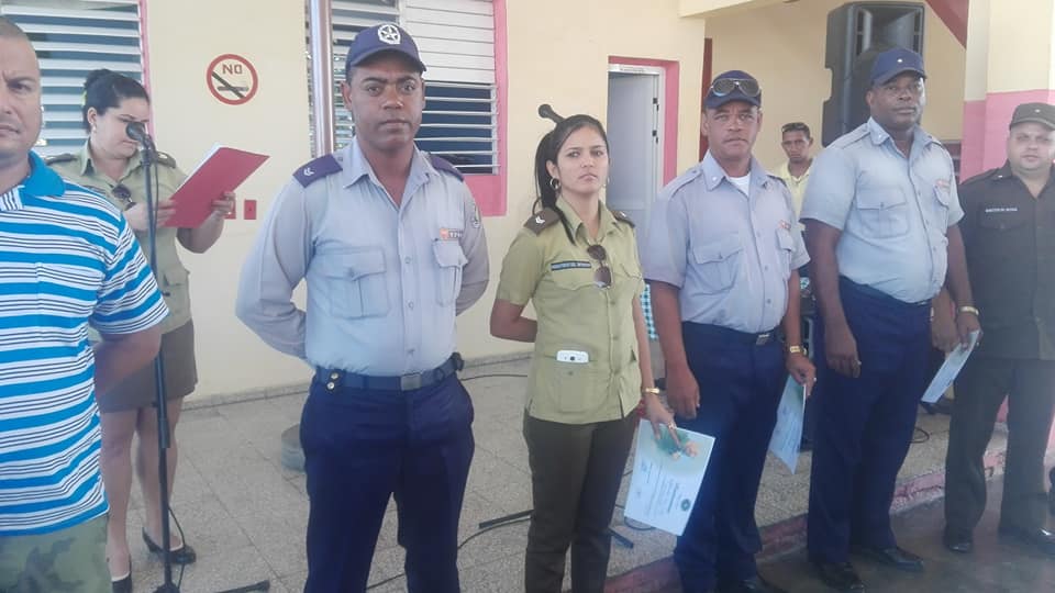 Celebraron en Cabaiguán aniversario 61 de la PNR