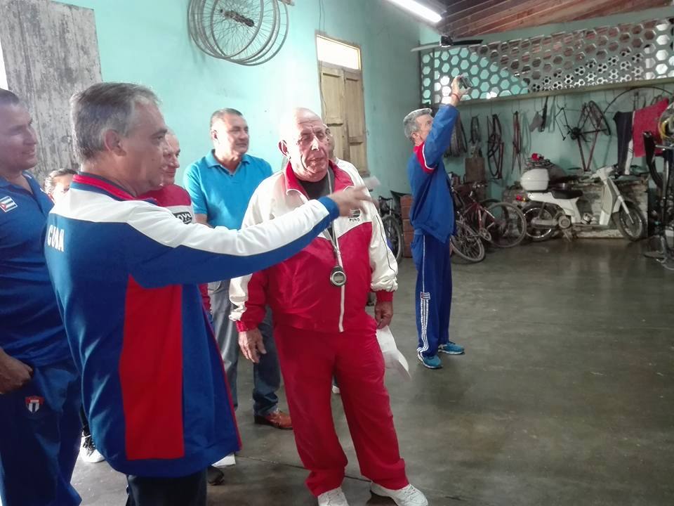 Presidente del INDER visita instalaciones deportivas  de Cabaiguán