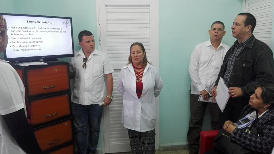 Recorre Ministro de Salud de Cuba centros asistenciales de Cabaiguán