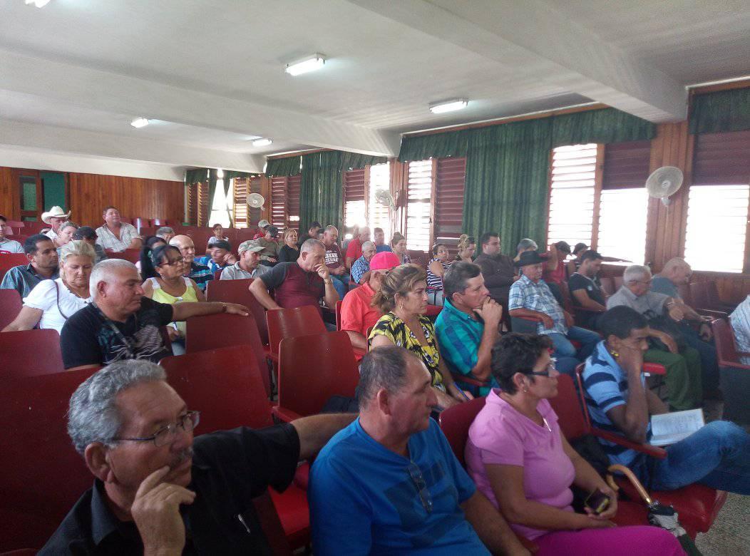 Llaman a campesinos cabaiguanenses a producir más la tierra en el Balance de la Agricultura