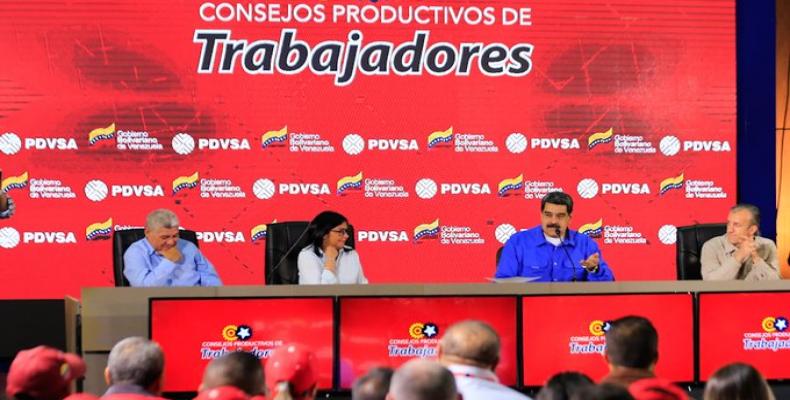 Maduro declara emergencia energética para proteger a PDVSA de agresiones de EE.UU.