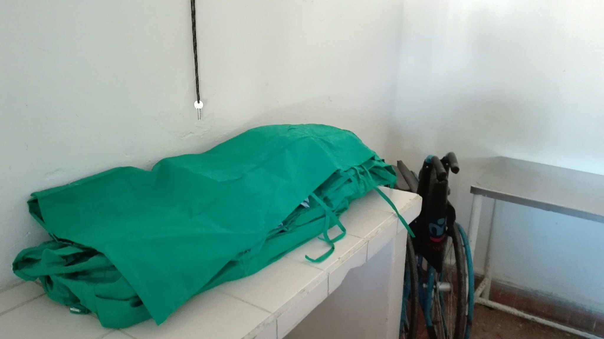 Habilitan sala de aislamiento en el Hogar de ancianos de Cabaiguán para la atención a abuelos con síntomas respiratorios