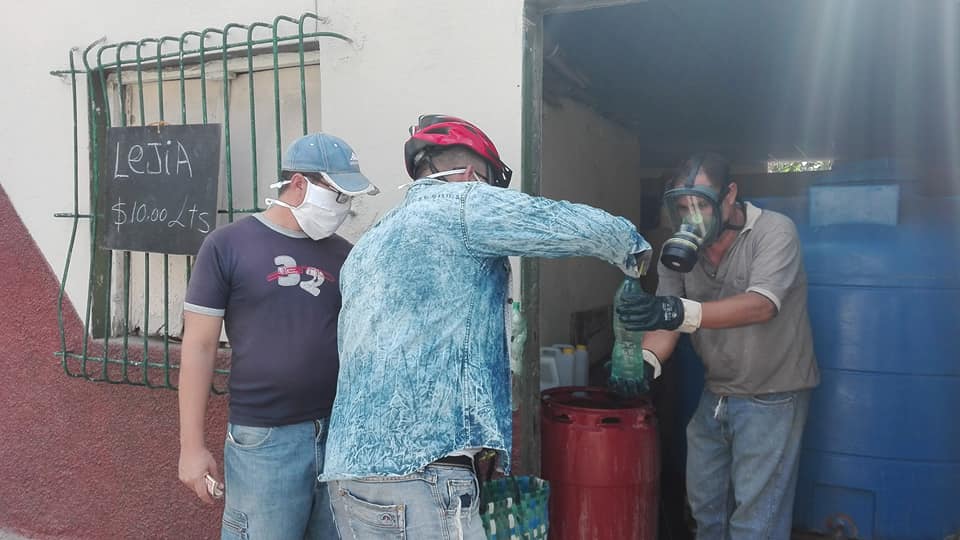 Se expende cloro a granel para desinfección de superficies en Cabaiguán
