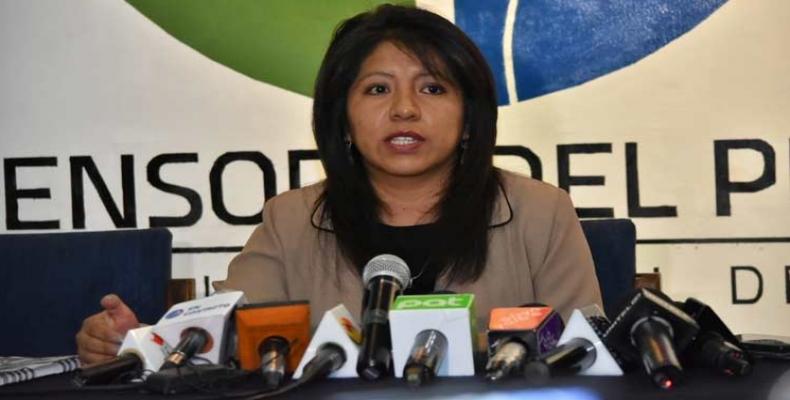 Piden vigilar situación de derechos humanos en Bolivia