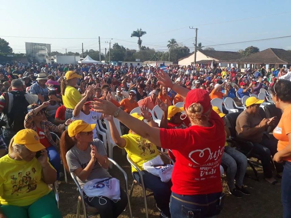 Celebraron Acto Nacional por el Día Internacional de la Mujer en Cabaiguán