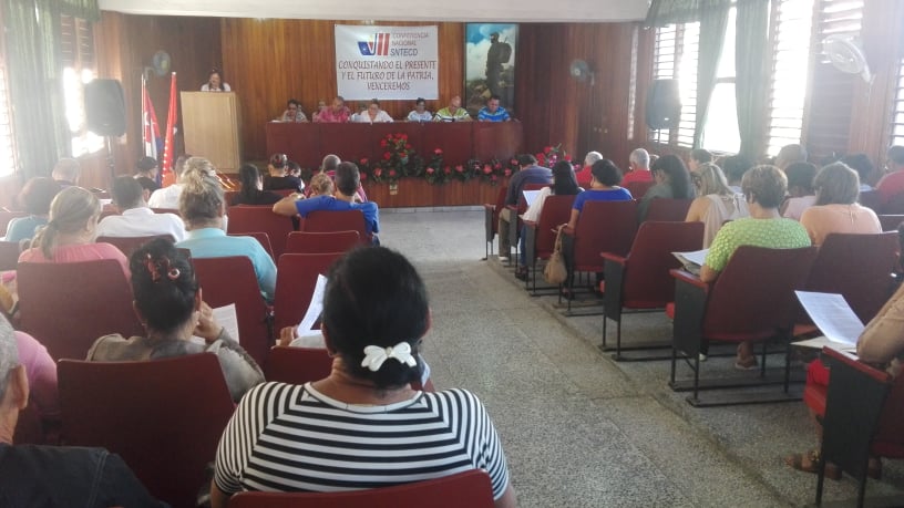 Realizan este martes II Conferencia Municipal del Sindicato de Trabajadores de la Educación, la Ciencia y el Deporte en Cabaiguán