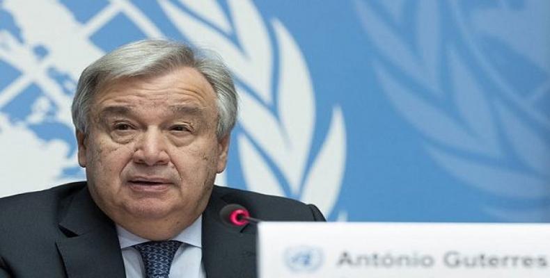 Guterres rechaza decisión de Trump de suspender el financiamiento de EEUU a la OMS