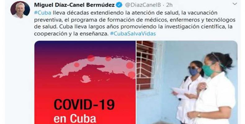 Destaca presidente cubano hitos en formación e investigación médica