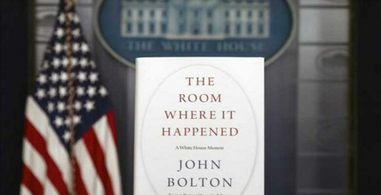 Ya está a la venta en EEUU el libro de Bolton sobre Trump