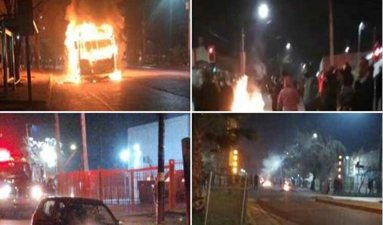 Otra noche de disturbios en ciudades de Chile