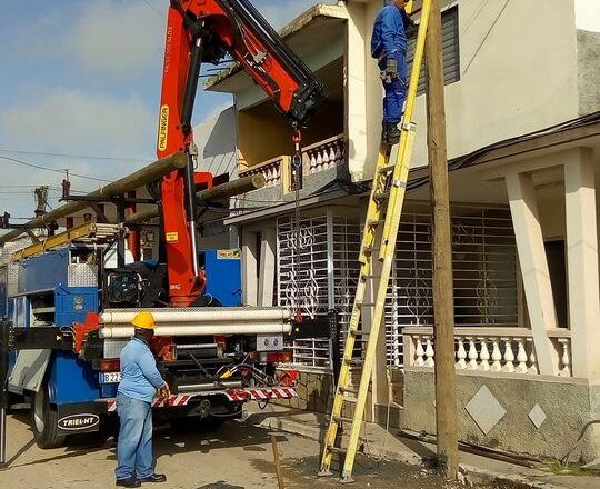 Restablecida en Cabaiguán red de telefonía fija dañada por la tormenta tropical Laura