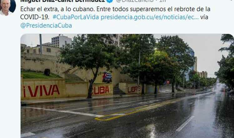 Presidente de Cuba convoca a máximo esfuerzo en lucha contra Covid-19