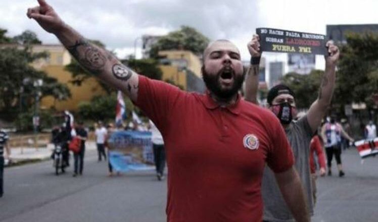 Manifestantes mantendrán protesta en Costa Rica