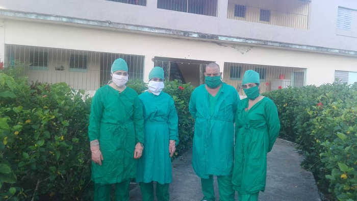 Reconocen labor de profesionales de escuela cabaiguanense devenida centro de aislamiento