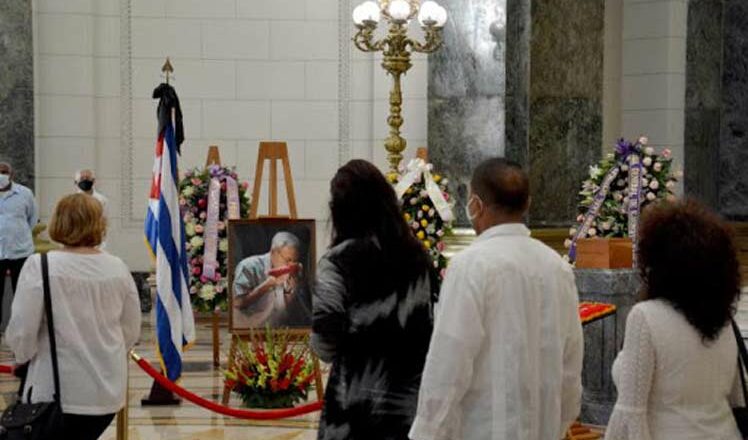 Presidente Díaz-Canel exalta admiración de Cuba hacia Eusebio Leal