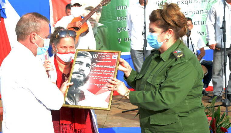 Sancti Spíritus: Trabajadores de la Salud condenan política injerencista de Estados Unidos contra Cuba