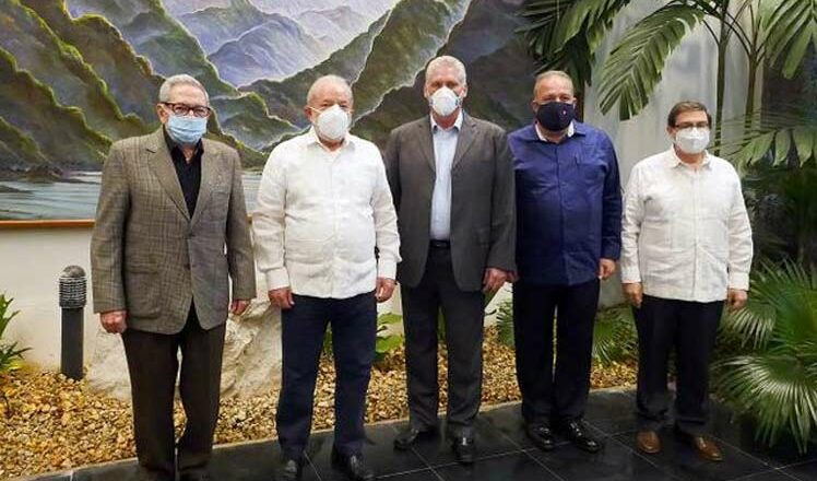 Presidente de Cuba agradece solidaridad de exmandatario brasileño