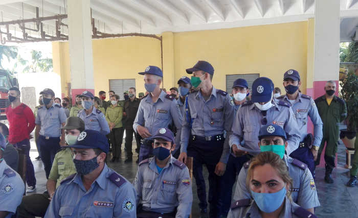 Celebran en Cabaiguán 62 años de la creación de la Policía Nacional Revolucionaria