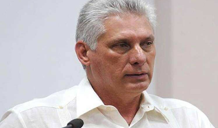 Reitera presidente de Cuba falsedad de injerencia en EE.UU.