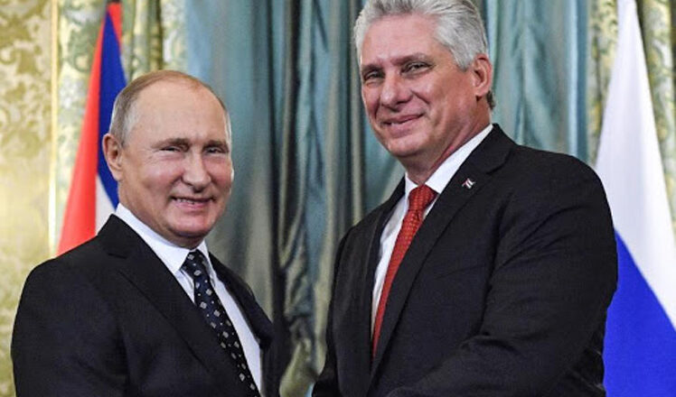 Aboga Díaz-Canel por mayor relación Cuba-Rusia tras diálogo con Putin