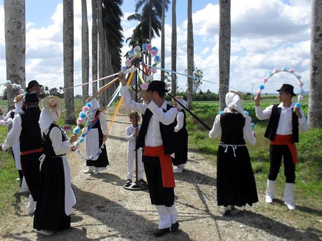 La Danza Portadora de Pozas en el museo campesino del municipio