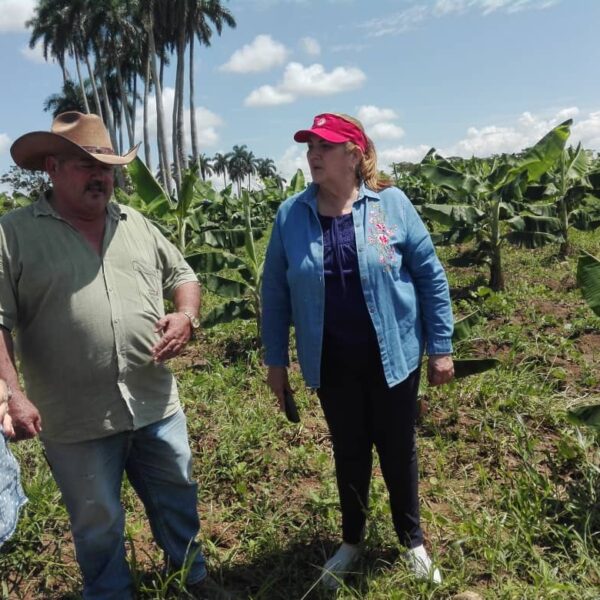Recibe sector agropecuario de Cabaiguán visita encabezada por dirigentes del PCC espirituano (+ Audio y Fotos)