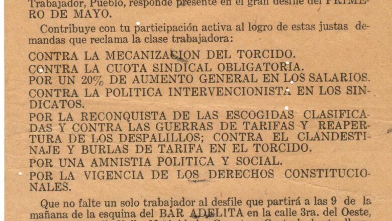 Primero de Mayo de 1957: cuando Cabaiguán salvó la honra de Cuba