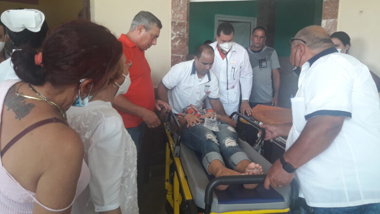 Accidente de tránsito en Cabaiguán deja saldo de 8 lesionados (+ Fotos )