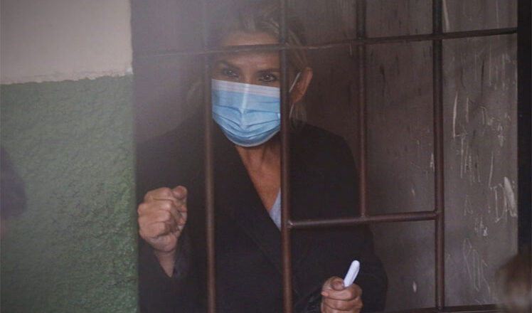 Justicia de Bolivia mantiene detención de Jeanine Áñez por riesgo de fuga
