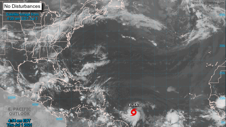 Se forma tormenta tropical Elsa, de interés para Cuba