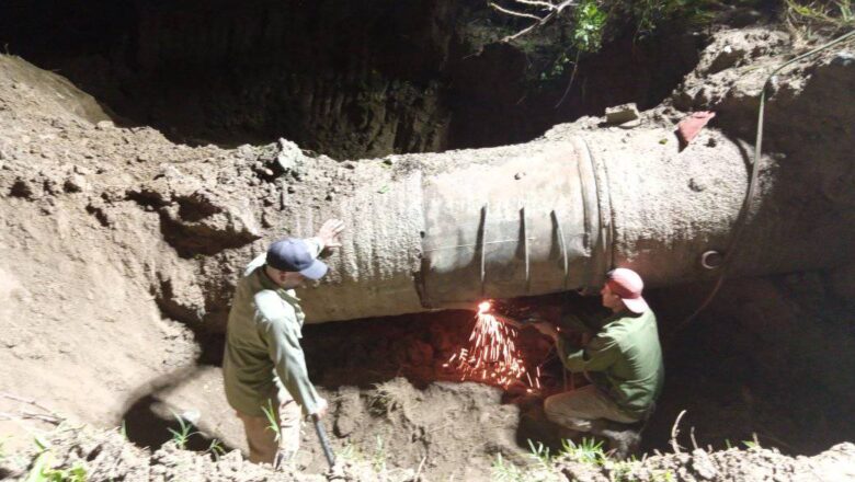 Establecen estrategia de suministro de agua en Cabaiguán, tras rotura de equipo de bombeo (+ Fotos)