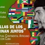 Agradece solidaridad en evento desde África