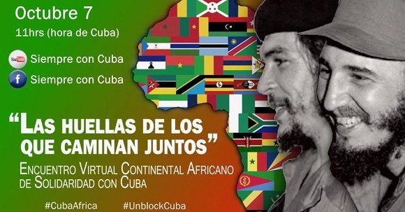 Presidente de Cuba agradece solidaridad en evento desde África