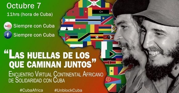 CARTEL DEL ENCUENTRO DE SOLIDARIDAD CON CUBA EN AFRICA 580x303 1