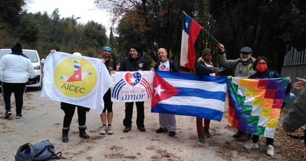 Caminata contra el bloqueo a Cuba avanza hacia Roma