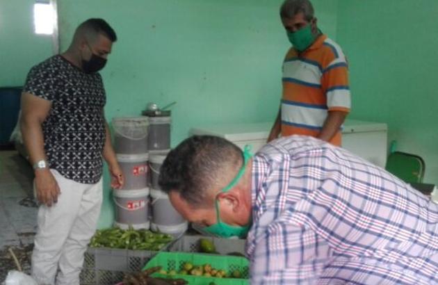 Carga de solidaridad desde El Algarrobo hasta el Hospital de Trinidad