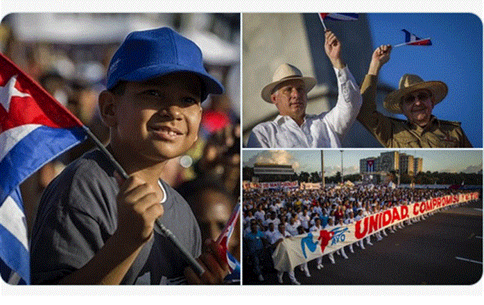 Presidente cubano insta a participar en desfile por 1 de Mayo