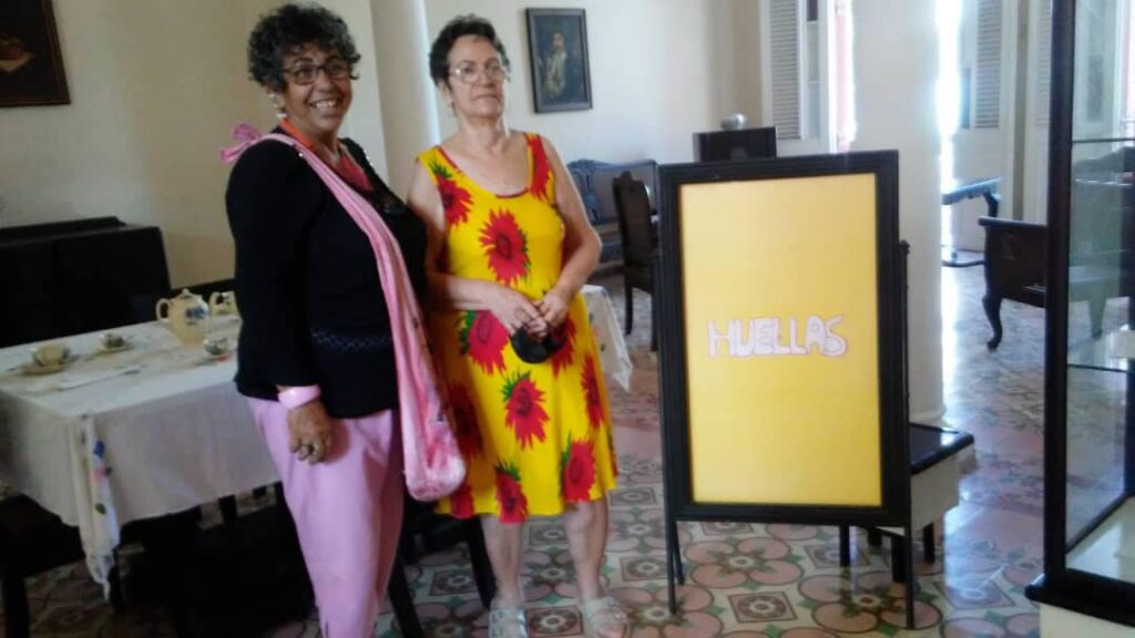 Marisol y Donatila dos de las personalidades a las que se le rinde homewnaje en esta semana de la cultura