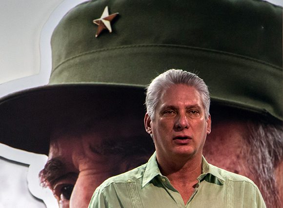Presidente Díaz-Canel exige fin de amenazas contra Cuba en EEUU