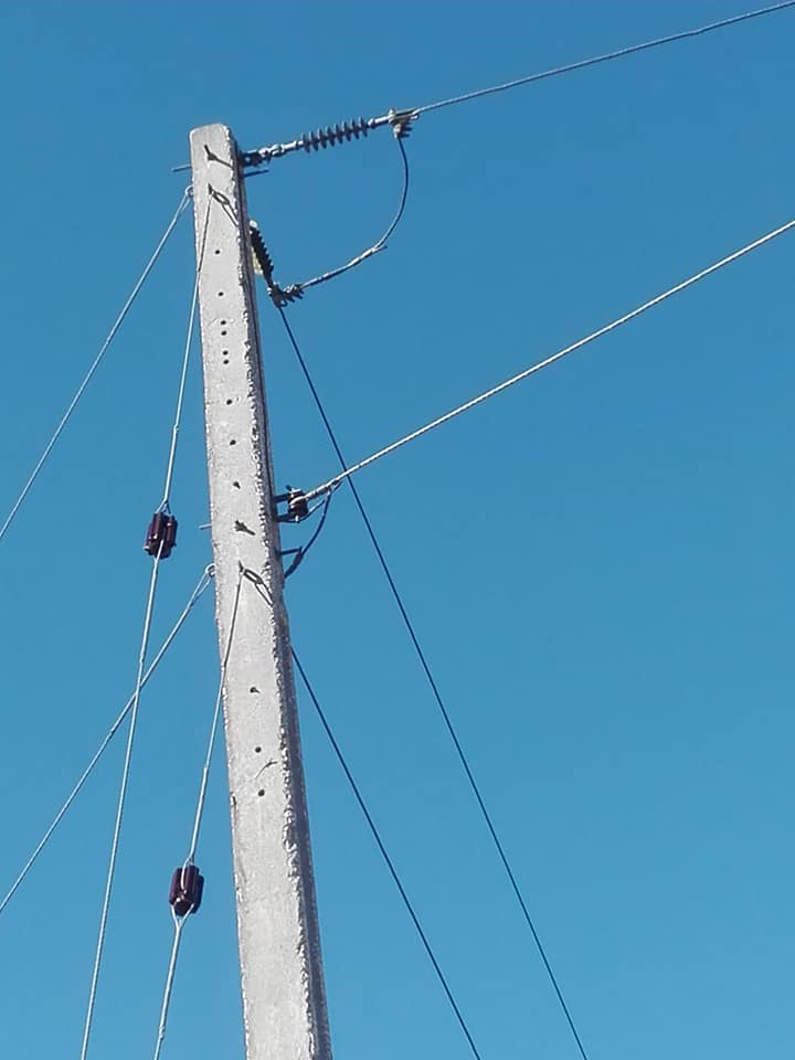 carboney tendido electrico