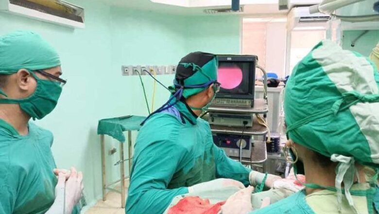 Introducen novedosa cirugía urológica en Pediátrico espirituano