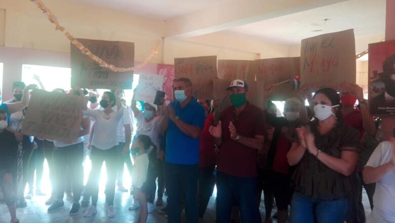 Celebraron habitantes de Potrerillo Día Internacional de los Trabajadores (+ Audio y Fotos)
