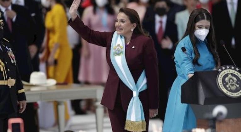 Personalidades del mundo elogian discurso de presidenta de Honduras