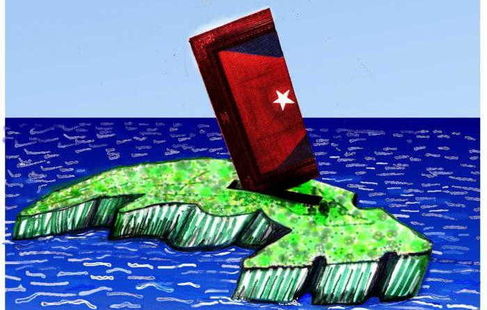 voto por cuba Ilustracion Tellez 1