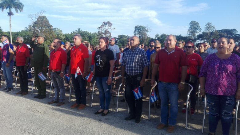 A 69 años de aquella gloriosa mañana de la Santa Ana los cabaiguanenses ratificaron su compromiso con la Revolución (+Fotos)