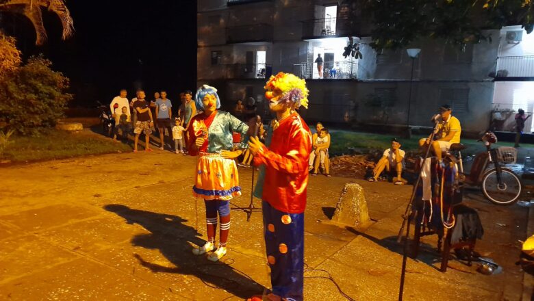 Dador Teatro ofreció el corazón en cada espectáculo de la cruzada (+ Audio y Fotos)