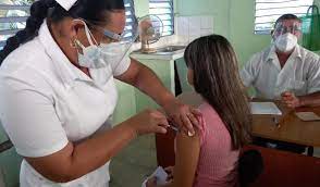 Inició en Cabaiguán primera etapa de vacunación antiCOVID-19 en edades pediátricas (+ Fotos)